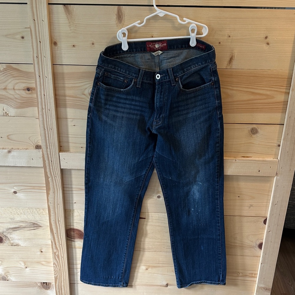 Lucky Brand Dark Blue Straight Jeans